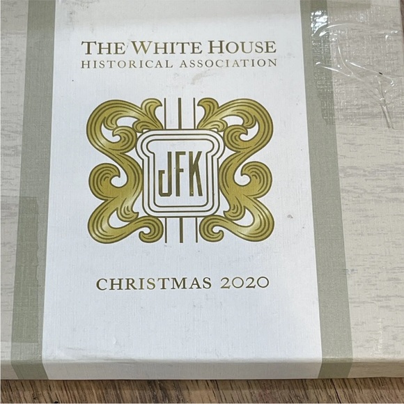 Official 2020 White House Historical Assessment Christmas ornament JFK - Picture 6 of 12